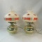 Pair of matching Budweiser wall sconces