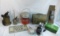 Oil can, lunch box, torch, BN 1st aid kit and more
