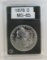 1878 S Silver Morgan Dollar BU