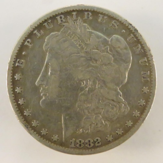 1882 Morgan Silver Dollar