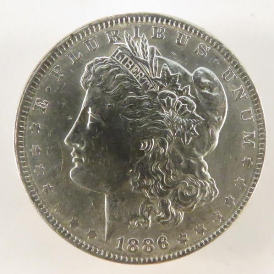 1886 Morgan Silver Dollar