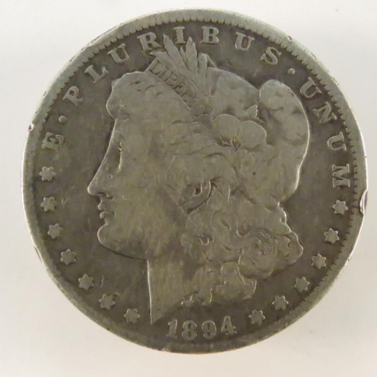 1894 O Morgan Silver Dollar