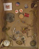 Men's accessories, Reddy Kilowatt pins