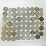 60 Liberty V nickels