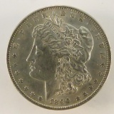 1890 S Morgan Silver Dollar AU