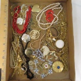 Vintage jewelry, lockets, sweetheart bracelet