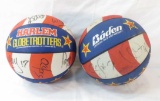 2 Autographed Harlem Globetrotter Balls