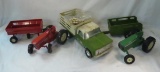 Ertl tractors and Nylint truck & trailer