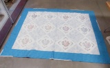 Hand embroidered quilt- NEW 83x103
