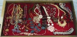 21 Ethnic necklaces- carved wood, coconut, inlay