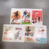 7 Vintage Walt Disney movie posters 22x14
