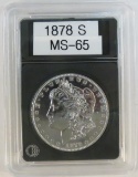 1878 S Silver Morgan Dollar BU
