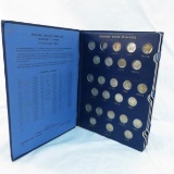 Mercury Dime collection in blue book