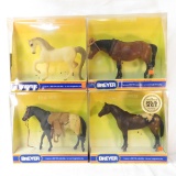 4 Breyer Horses with boxes, Old Timer, Appaloosa