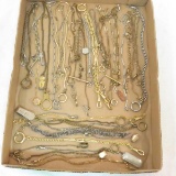 35+ Antique watch chains and some fobs