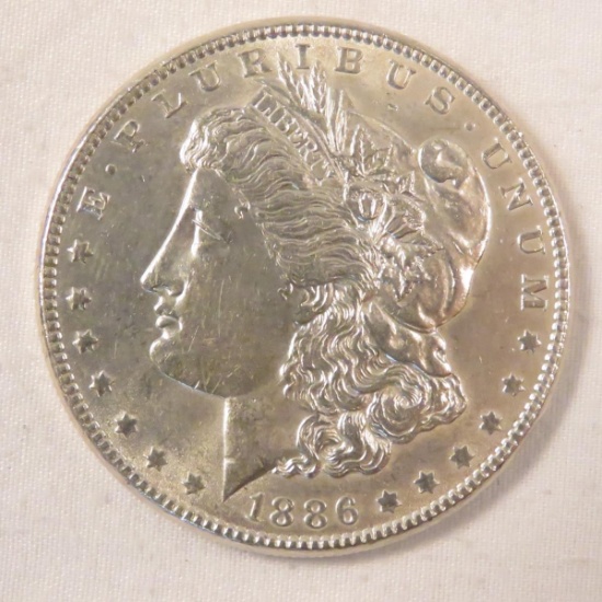 1886 Morgan Silver Dollar