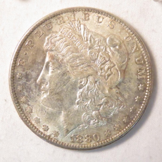 1880 O Morgan Silver Dollar