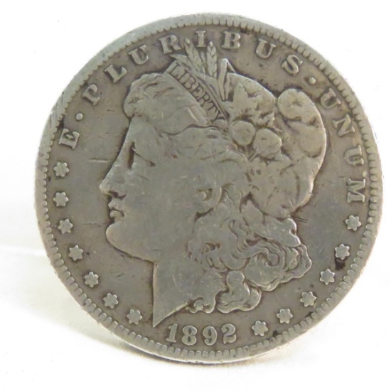 1892 S Morgan Silver Dollar