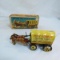 Vintage Line Mar toys friction pony Express wagon