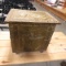 Antique Copper Raised Relief Wood Box