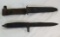Bayonet with scabbard for HK-93 rifle