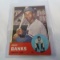 1963 Topps Ernie Banks baseball card
