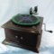 Antique Victor table top talking machine works