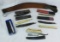 Vintage straight razors, razor strop & more