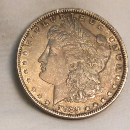 1889 O Morgan Silver Dollar