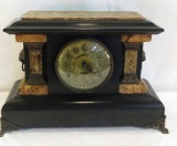 Vintage mantel clock works movement marked SD