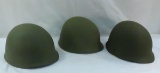 Vietnam era combat helmet liners, 1 is Airborne