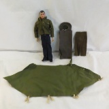 1964 GI Joe with tent & sleeping bag
