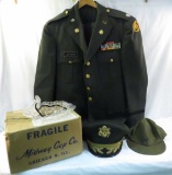 Vietnam era Lt. Colonel Army Dress Uniform & cap