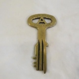 Vintage Folger Adam Co jail house key