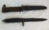 Bayonet with scabbard for HK-93 rifle