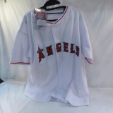 Mike Trout Signed Baseball Jersey with COA