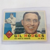 1960 Topps Gil Hodges baseball card