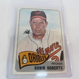 1965 Topps Robin Roberts baseball card