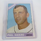 1966 Topps Phil Niekro baseball card