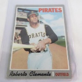 1970 Topps Roberto Clemente baseball card