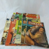 13 10¢ comics dell Tarzan, Mutt & Jeff, TV comics