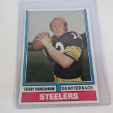 1974 Topps Terry Bradshaw football card