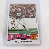 1975 Topps OJ Simpson football card