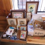 Huge collection of DeGrazia art, magnets, jewelry