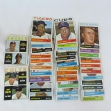 35 1964 Topps baseball cards 5 rare high numbers