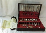 50+ pieces Harmony House silver plate flatware