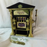 Franklin Mint Caesar's Palace Slot Machine w/coins