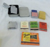 Zippo lighters & matchbooks with Zippo Blu butane