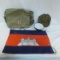 North Vietnamese 1st aid pouch, canteen cover