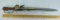 Replica Flintlock Pistol Sword with ornate guard
